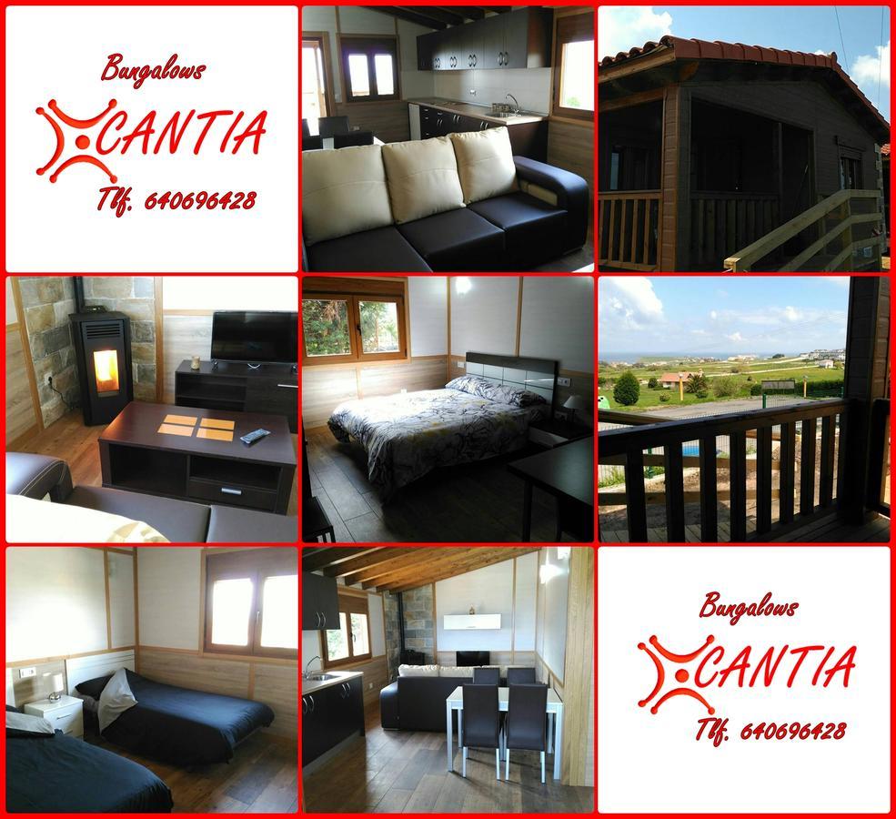 Bungalows Cantia Suances Bagian luar foto